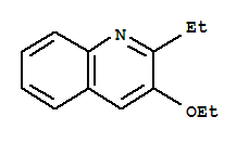 (4CI)-3-乙氧基-2-乙基喹啉结构式_811432-24-3结构式