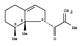 rel-(9ci)-1-[(1r,7r,7ar)-2,4,5,6,7,7a-六氢-7,7a-二甲基-1H-茚-1-基]-2-甲基-2-丙烯-1-酮结构式_811810-21-6结构式