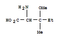 D-isoleucine, 3-methoxy-(9ci) Structure,81202-43-9Structure