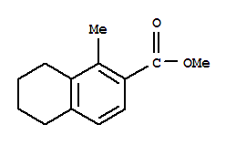 (9ci)-5,6,7,8-四氢-1-甲基-2-萘羧酸甲酯结构式_812690-22-5结构式