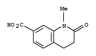 7-Quinolinecarboxylicacid,1,2,3,4-tetrahydro-1-methyl-2-oxo-(9ci) Structure,813424-02-1Structure