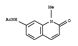 (9ci)-n-(1,2-二氢-1-甲基-2-氧代-7-喹啉)-乙酰胺结构式_813425-44-4结构式