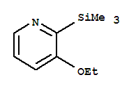 (9CI)-3-乙氧基-2-(三甲基甲硅烷基)-吡啶结构式_81376-79-6结构式