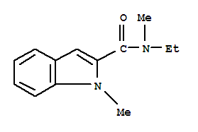 1H-indole-2-carboxamide,n-ethyl-n,1-dimethyl-(9ci) Structure,815575-77-0Structure