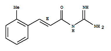 (2e)-(9ci)-n-(氨基亚氨基甲基)-3-(2-甲基苯基)-2-丙酰胺结构式_815585-21-8结构式