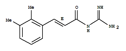 (2e)-(9ci)-n-(氨基亚氨基甲基)-3-(2,3-二甲基苯基)-2-丙酰胺结构式_815585-22-9结构式