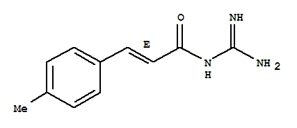 (2e)-(9ci)-n-(氨基亚氨基甲基)-3-(4-甲基苯基)-2-丙酰胺结构式_815585-39-8结构式