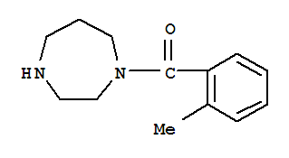 1H-1,4-diazepine,hexahydro-1-(2-methylbenzoyl)-(9ci) Structure,815650-72-7Structure