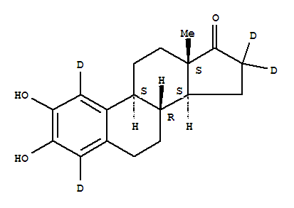 2-Hydroxyestrone-1,4,16,16-d4 Structure,81586-97-2Structure