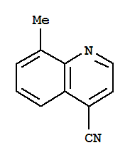 4-Quinolinecarbonitrile, 8-methyl- Structure,816448-91-6Structure