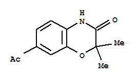 2H-1,4-benzoxazin-3(4h)-one,7-acetyl-2,2-dimethyl-(9ci) Structure,816464-27-4Structure