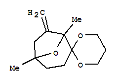 Spiro[1,3-dioxane-2,2-[8]oxabicyclo[3.2.1]octane], 1,5-dimethyl-7-methylene- (9ci) Structure,817165-33-6Structure