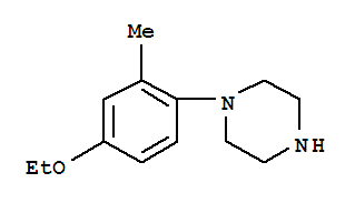 (9ci)-1-(4-乙氧基-2-甲基苯基)-哌嗪结构式_817170-68-6结构式