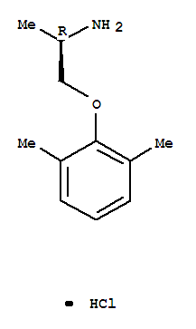 (2R)-1-(2,6-dimethylphenoxy)-2-propanaminium chloride Structure,81771-86-0Structure