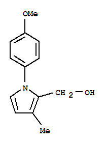 (9ci)-1-(4-甲氧基苯基)-3-甲基-1H-吡咯-2-甲醇结构式_819081-92-0结构式