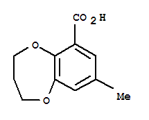 2H-1,5-benzodioxepin-6-carboxylicacid,3,4-dihydro-8-methyl-(9ci) Structure,819800-57-2Structure