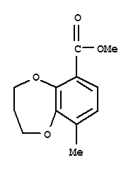 2H-1,5-benzodioxepin-6-carboxylicacid,3,4-dihydro-9-methyl-,methylester(9ci) Structure,819800-58-3Structure