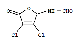 Formamide, n-(3,4-dichloro-2,5-dihydro-5-oxo-2-furanyl)- Structure,819849-43-9Structure