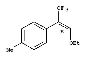 Benzene, 1-[(1e)-2-ethoxy-1-(trifluoromethyl)ethenyl]-4-methyl-(9ci) Structure,819866-04-1Structure