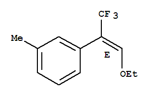 Benzene, 1-[(1e)-2-ethoxy-1-(trifluoromethyl)ethenyl]-3-methyl-(9ci) Structure,819866-06-3Structure