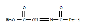 (9ci)-[(2-甲基-1-氧代丙基)亚氨基]-乙酸乙酯结构式_819877-76-4结构式