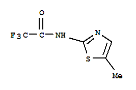 (9ci)-2,2,2-三氟-n-(5-甲基-2-噻唑)-乙酰胺结构式_820230-84-0结构式