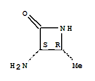 (3s,4r)-(9ci)-3-氨基-4-甲基-2-氮杂啶酮结构式_820253-34-7结构式