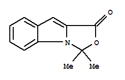 1H,3h-oxazolo[3,4-a]indol-1-one,3,3-dimethyl-(9ci) Structure,820964-06-5Structure