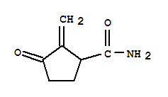 Cyclopentanecarboxamide, 2-methylene-3-oxo-(9ci)Structure,82111-96-4Structure Cyclopentanecarboxamide, 2-methylene-3-oxo-(9ci) Structure,82111-96-4Structure
