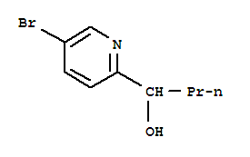 1-(5-溴吡啶-2-基)-1-丁醇结构式_823806-43-5结构式