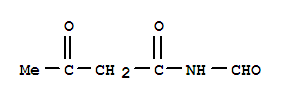(9ci)-n-甲酰基-3-氧代-丁酰胺结构式_82437-52-3结构式