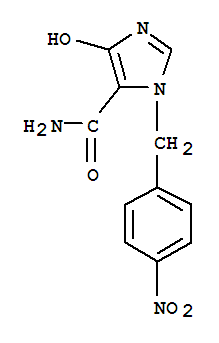 1-(4-Nitrobenzyl)-4-hydroxy-1h-imidazole-5-carboxamide Structure,82439-87-0Structure