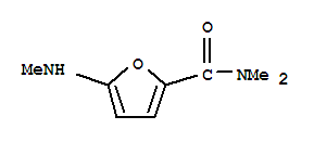 2-Furancarboxamide, n,n-dimethyl-5-(methylamino)- Structure,826991-08-6Structure