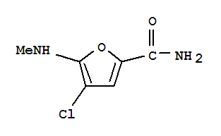 2-Furancarboxamide, 4-chloro-5-(methylamino)- Structure,826991-38-2Structure