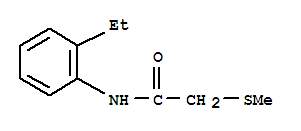 (9ci)-n-(2-乙基苯基)-2-(甲基硫代)-乙酰胺结构式_827000-83-9结构式