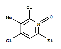 (9ci)-2,4-二氯-6-乙基-3-甲基吡啶 1-氧化物结构式_827314-52-3结构式