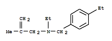 Benzenemethanamine, n,4-diethyl-n-(2-methyl-2-propenyl)-(9ci) Structure,827333-03-9Structure