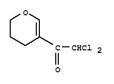 Ethanone, 2,2-dichloro-1-(3,4-dihydro-2h-pyran-5-yl)-(9ci) Structure,83124-79-2Structure