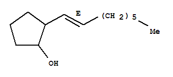 Cyclopentanol ,2-(1-octenyl)-,trans-(7ci) Structure,834899-01-3Structure