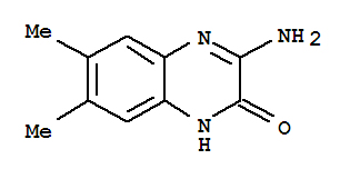 2(1H)-quinoxalinone,3-amino-6,7-dimethyl-(9ci) Structure,83566-28-3Structure