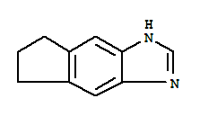 (9ci)-1,5,6,7-四氢-茚并[5,6-d]咪唑结构式_83655-80-5结构式