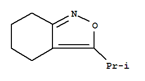 2,1-Benzisoxazole,4,5,6,7-tetrahydro-3-(1-methylethyl)-(9ci) Structure,83666-01-7Structure