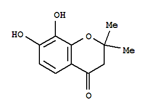 4H-1-benzopyran-4-one,2,3-dihydro-7,8-dihydroxy-2,2-dimethyl-(9ci) Structure,83923-88-0Structure