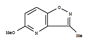 Isoxazolo[4,5-b]pyridine, 5-methoxy-3-methyl-(9ci) Structure,83988-41-4Structure