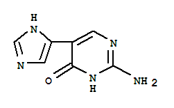 4(1H)-pyrimidinone,2-amino-5-(1h-imidazol-4-yl)-(9ci) Structure,840529-35-3Structure