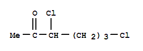 3,6-二氯-2-己酮结构式_84098-60-2结构式