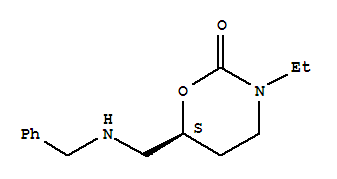 (S)-3-ethyl-6-[(benzylamino)methyl]-1,3-oxazinan-2-one Structure,841261-83-4Structure