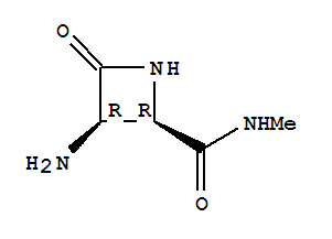 2-Azetidinecarboxamide,3-amino-n-methyl-4-oxo-,cis-(9ci) Structure,84209-05-2Structure