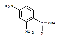 (9ci)-4-氨基-2-硝基-苯甲酸甲酯结构式_84228-45-5结构式