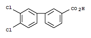 3,4-Dichloro-[1,1-biphenyl]-3-carboxylicacid Structure,844878-91-7Structure